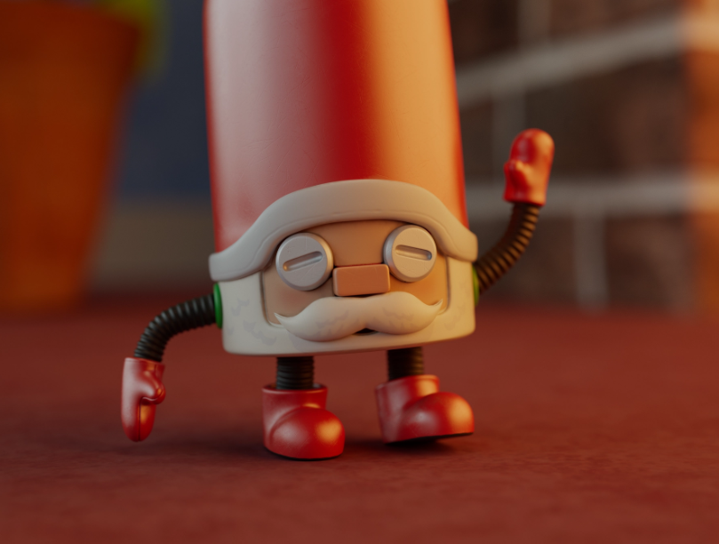 Tiny Santa Bot thumbnail