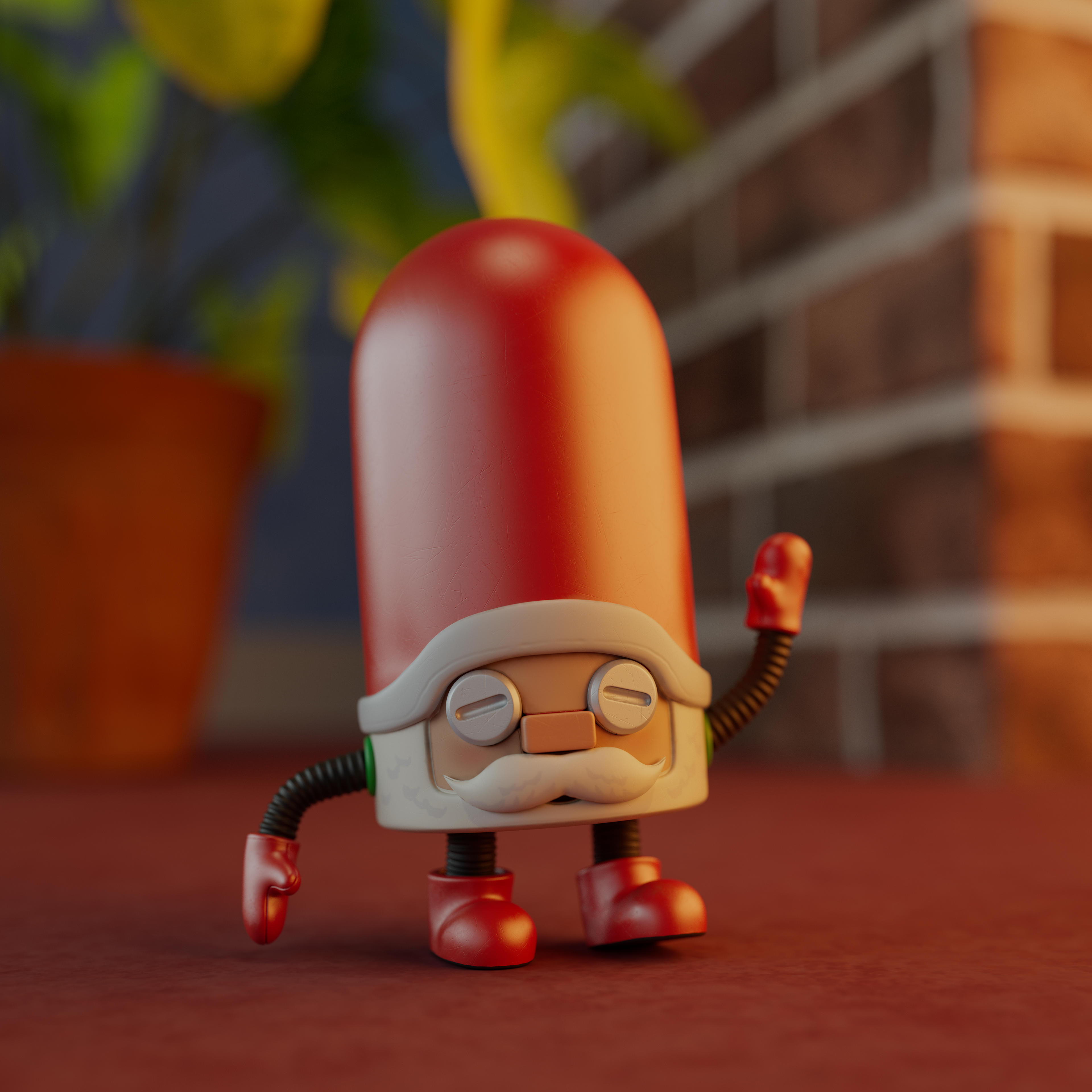 Tiny Santa Bot thumbnail