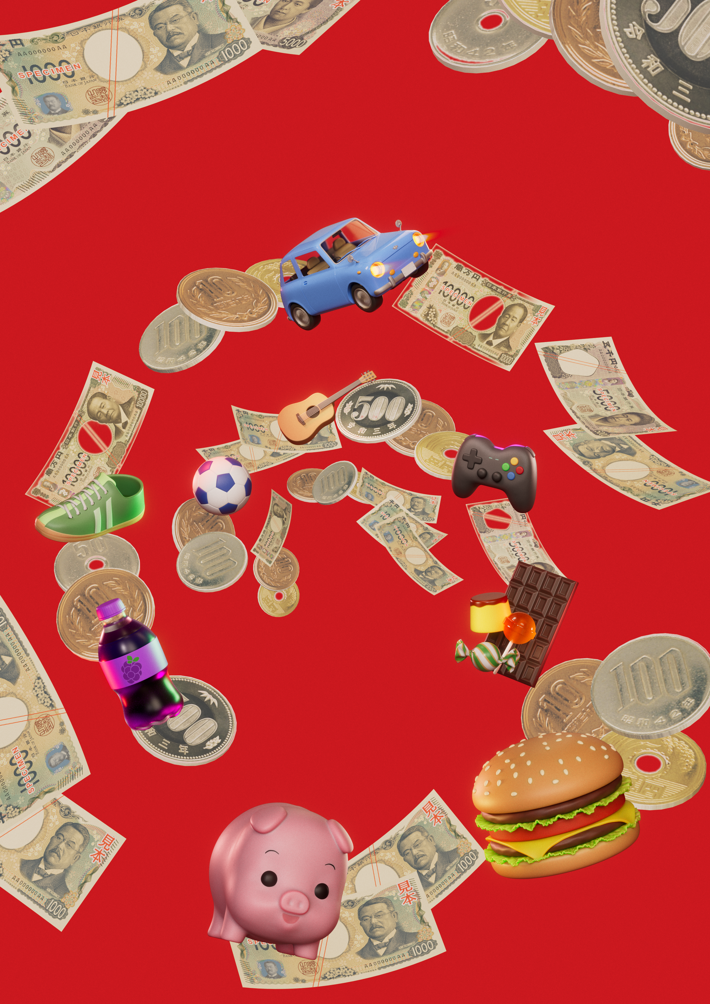 ベネッセかがく組3Dイラスト制作 thumbnail