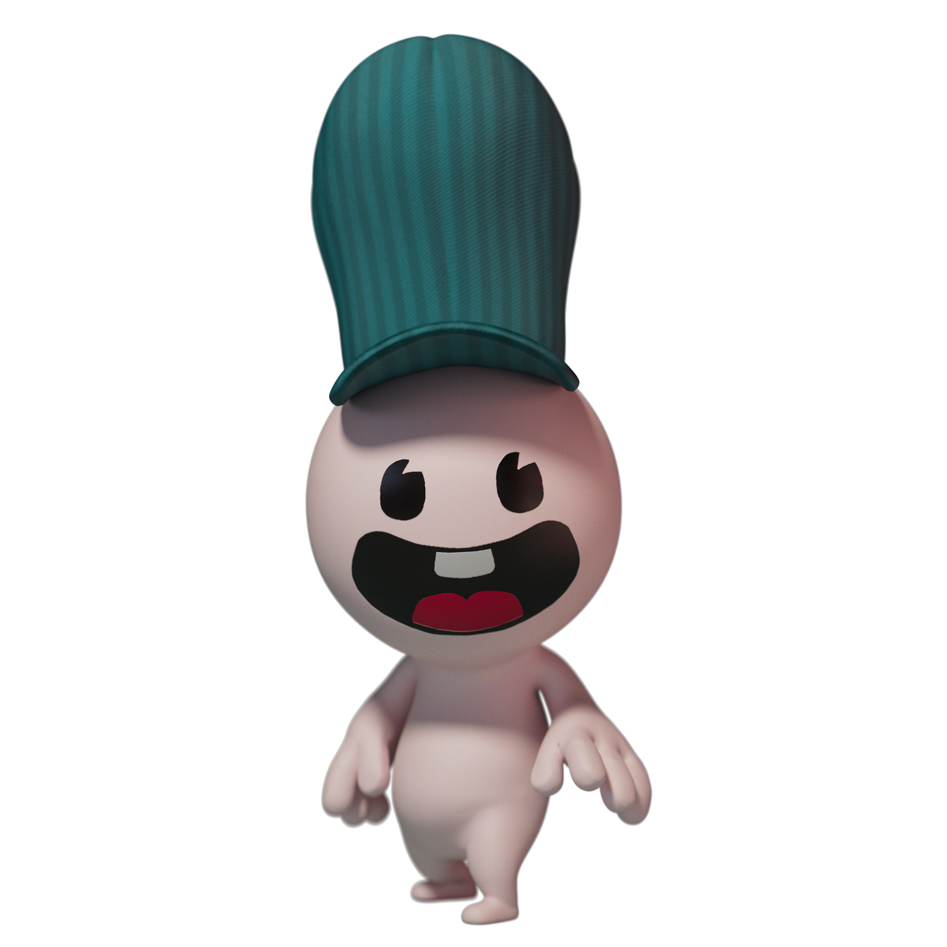 Simple 3D Cartoon Character thumbnail